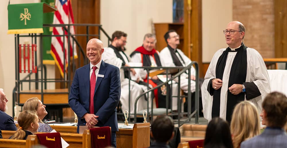 Mike Jenkins, Head of School at St. Lukes Episcopal School in San Antonio